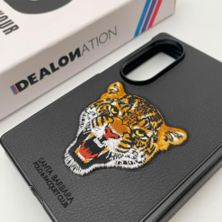 Santa Barbara – Roaring Tiger Embroidered Leather Case - Image 3