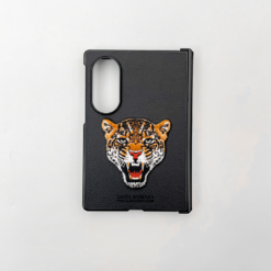 Santa Barbara – Roaring Tiger Embroidered Leather Case