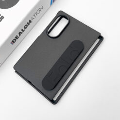 GripLine – Silicone Strap Matte Black Case
