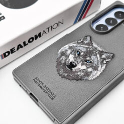 Santa Barbara – Alpha Grey Wolf Embroidered Case - Image 11