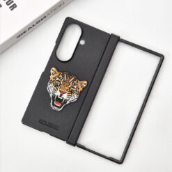Santa Barbara – Roaring Tiger Embroidered Leather Case - Image 8