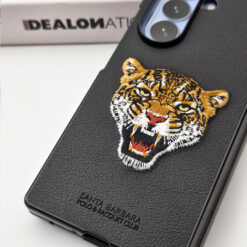 Santa Barbara – Roaring Tiger Embroidered Leather Case - Image 3
