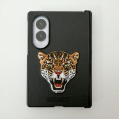 Alternative view of Santa Barbara – Roaring Tiger Embroidered Leather Case