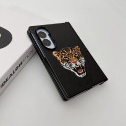 Santa Barbara – Roaring Tiger Embroidered Leather Case - Image 12