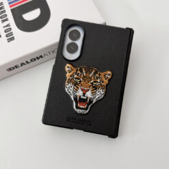 Santa Barbara – Roaring Tiger Embroidered Leather Case - Image 7