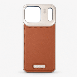 MagSafe Vegan Leather Case with Titanium Frame - Image 3