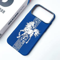 White Horse Carbon Magsafe Case