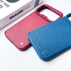 Kajsa Genuine Leather Togo Litchi Pattern back (with magsafe & o-ring) - Image 6
