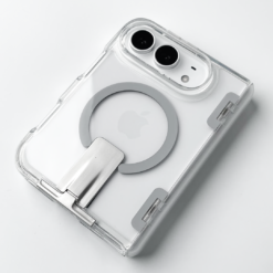 Crystal MagSafe Case with Metal Kickstand & Hinge Protection - Image 3