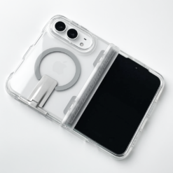 Crystal MagSafe Case with Metal Kickstand & Hinge Protection - Image 4