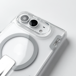 Crystal MagSafe Case with Metal Kickstand & Hinge Protection - Image 7