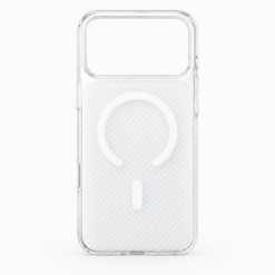 Crystal Carbon Polycarbonate MagSafe Case - iPhone 18 Pro Max, Clear