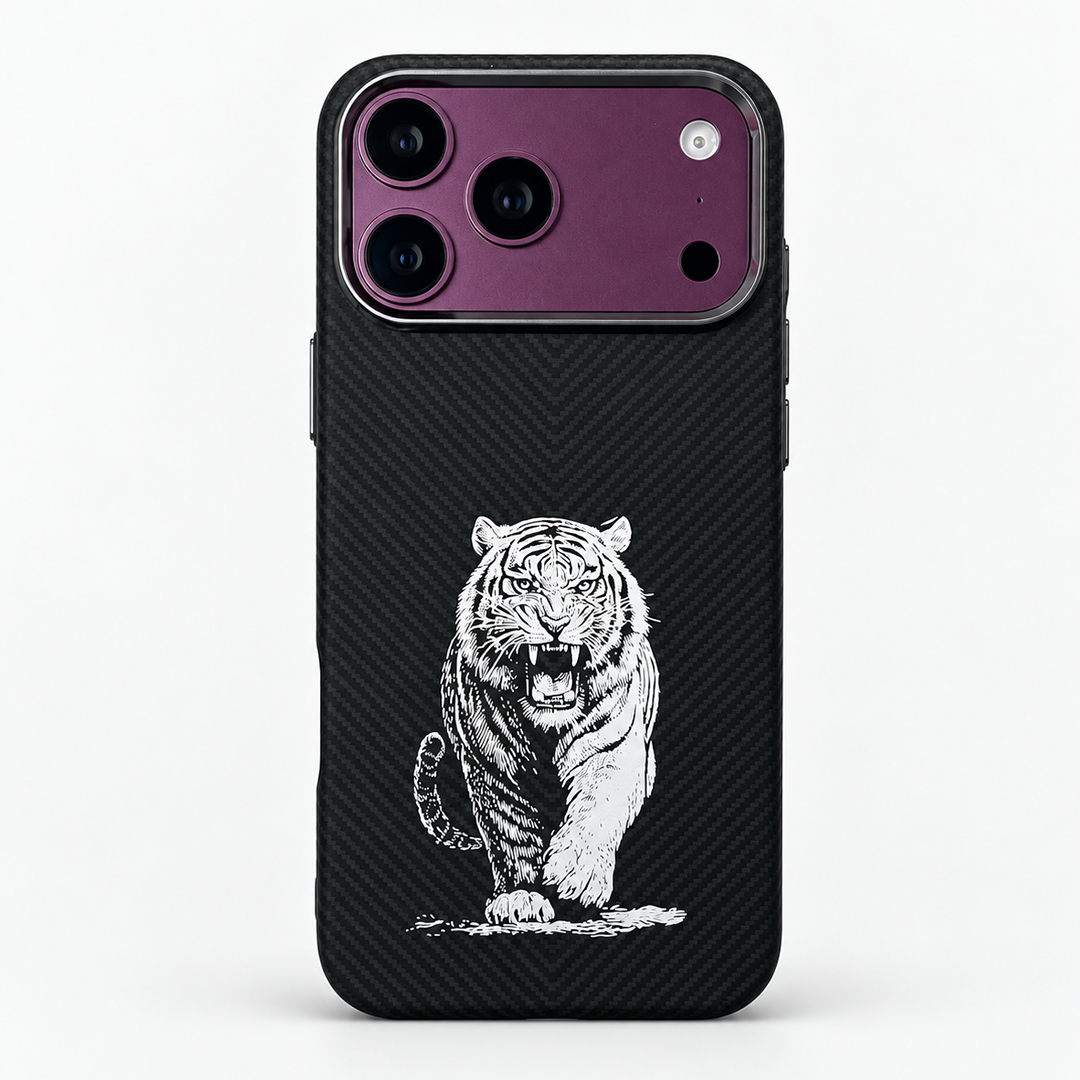 TIGERFURY Carbon MagSafe Case