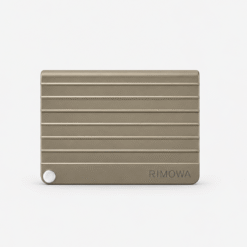 Rimowa Aluminium Grooved Card Holder